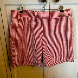 Tailor New York seersucker shorts